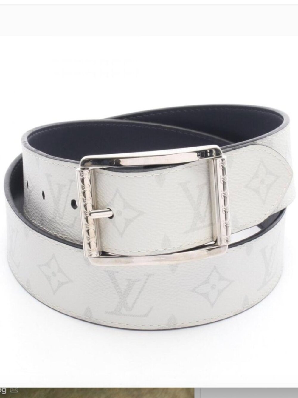 Louis Vuitton Reverso Monogram belt